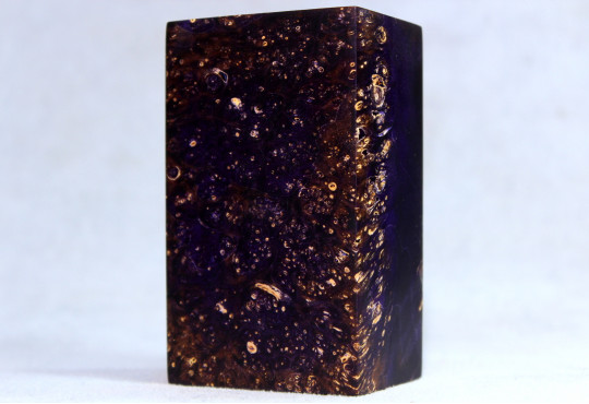 Stabilized Maple Burl Wood Mod Block